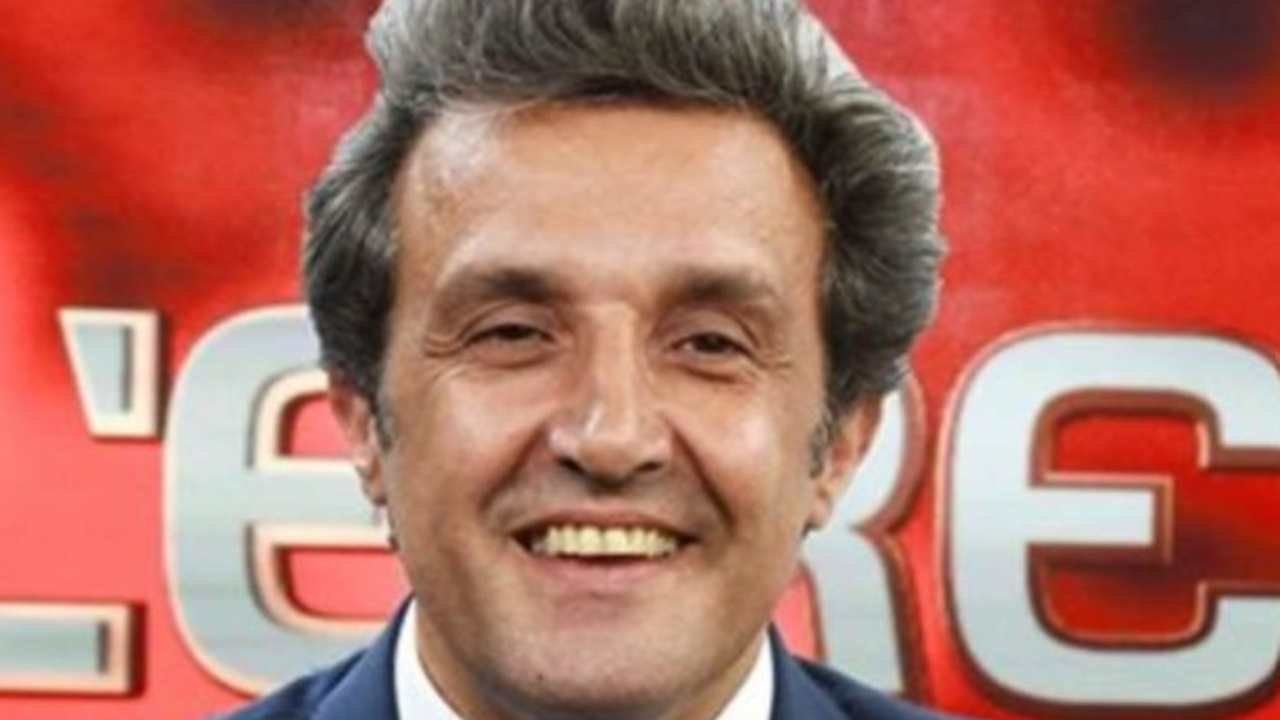 Flavio Insinna da giovane