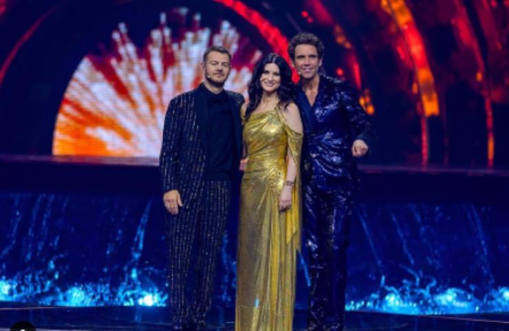 Laura Pausini Cattelan Mika