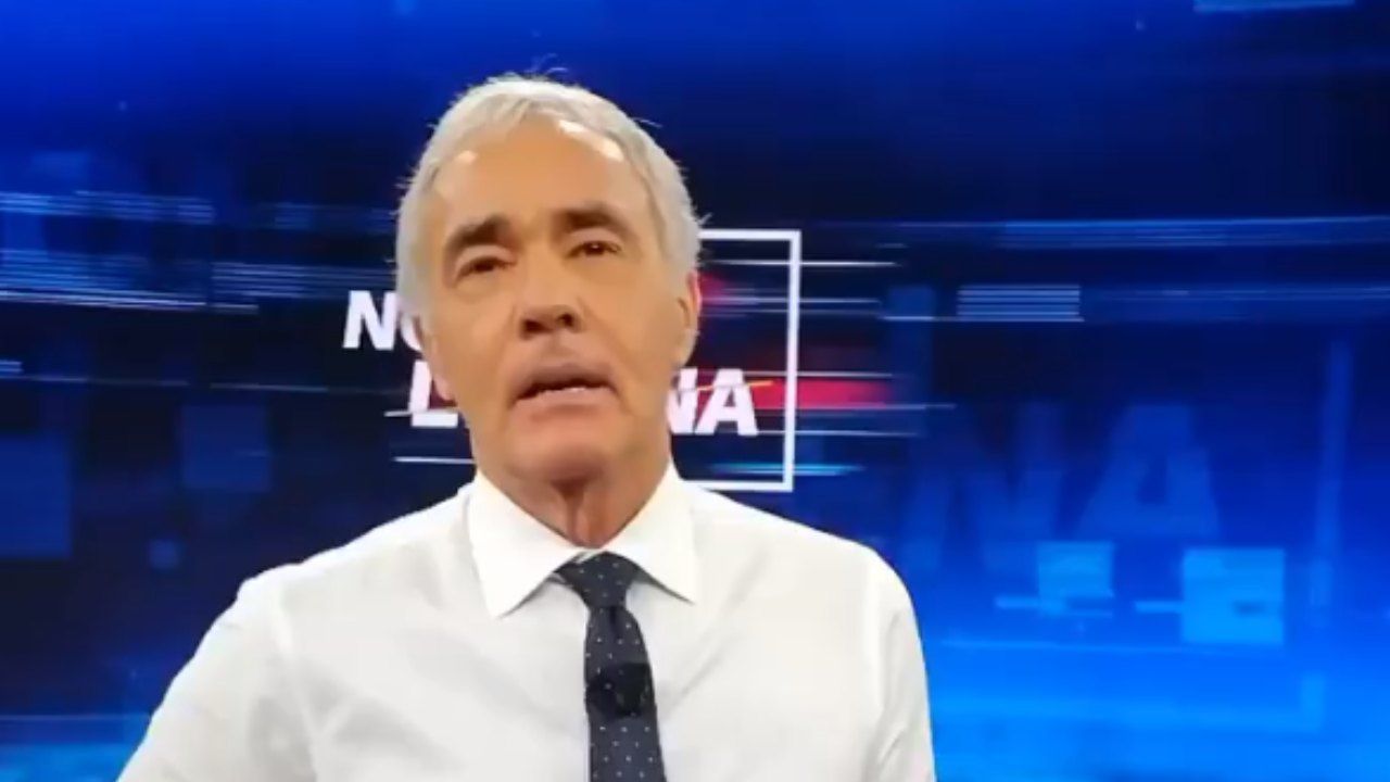Massimo Giletti nel suo programma