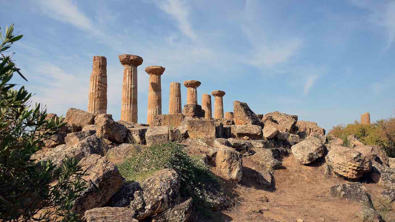 sito archeologico abbandonato