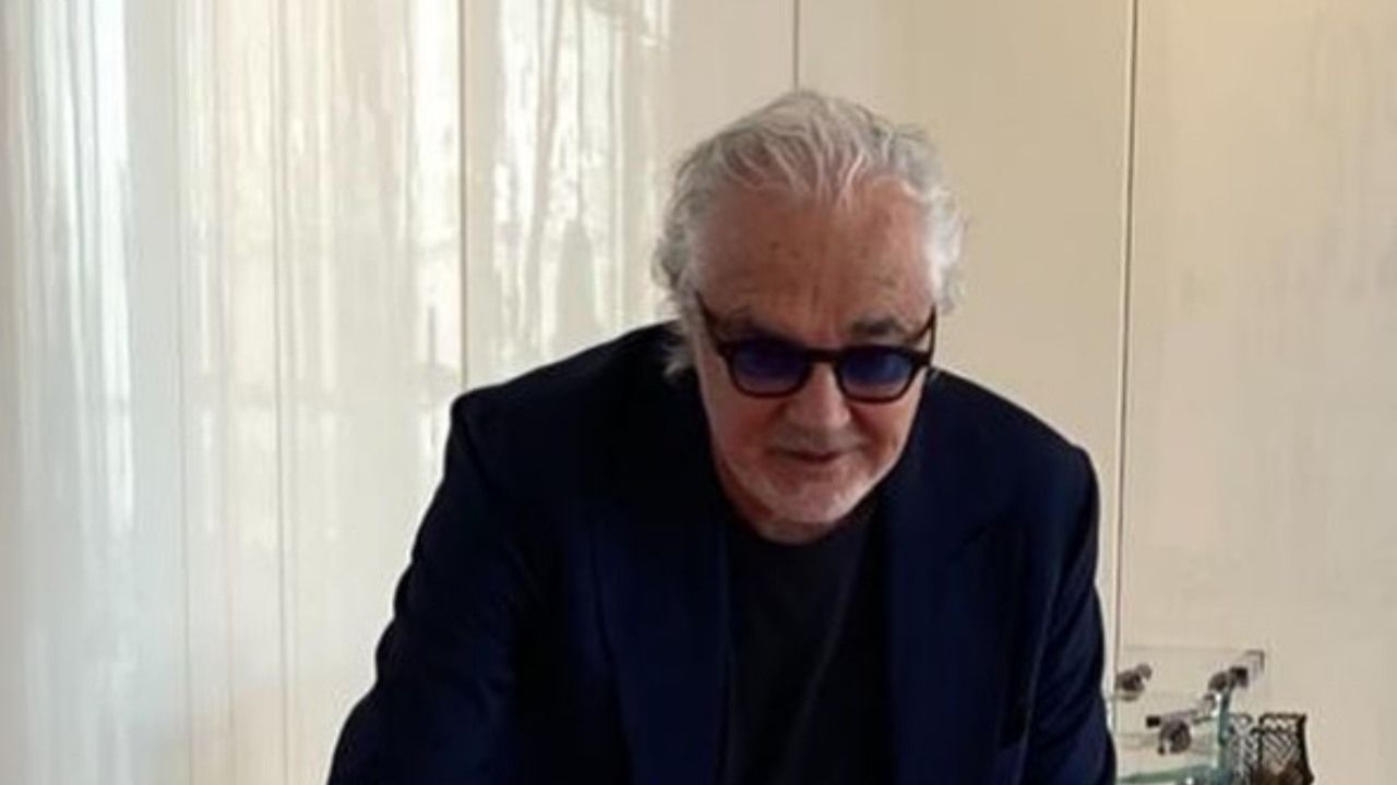 Flavio Briatore look occhiali lusso