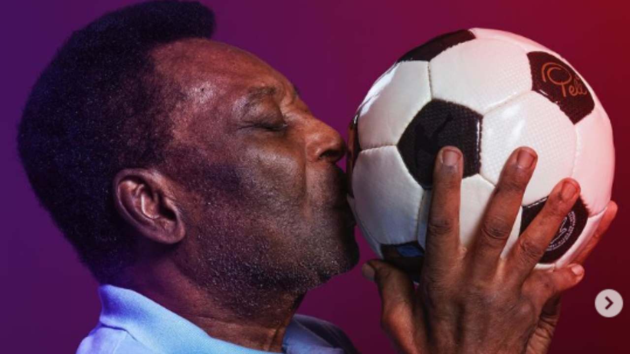 Leggendario Pelè calciatore