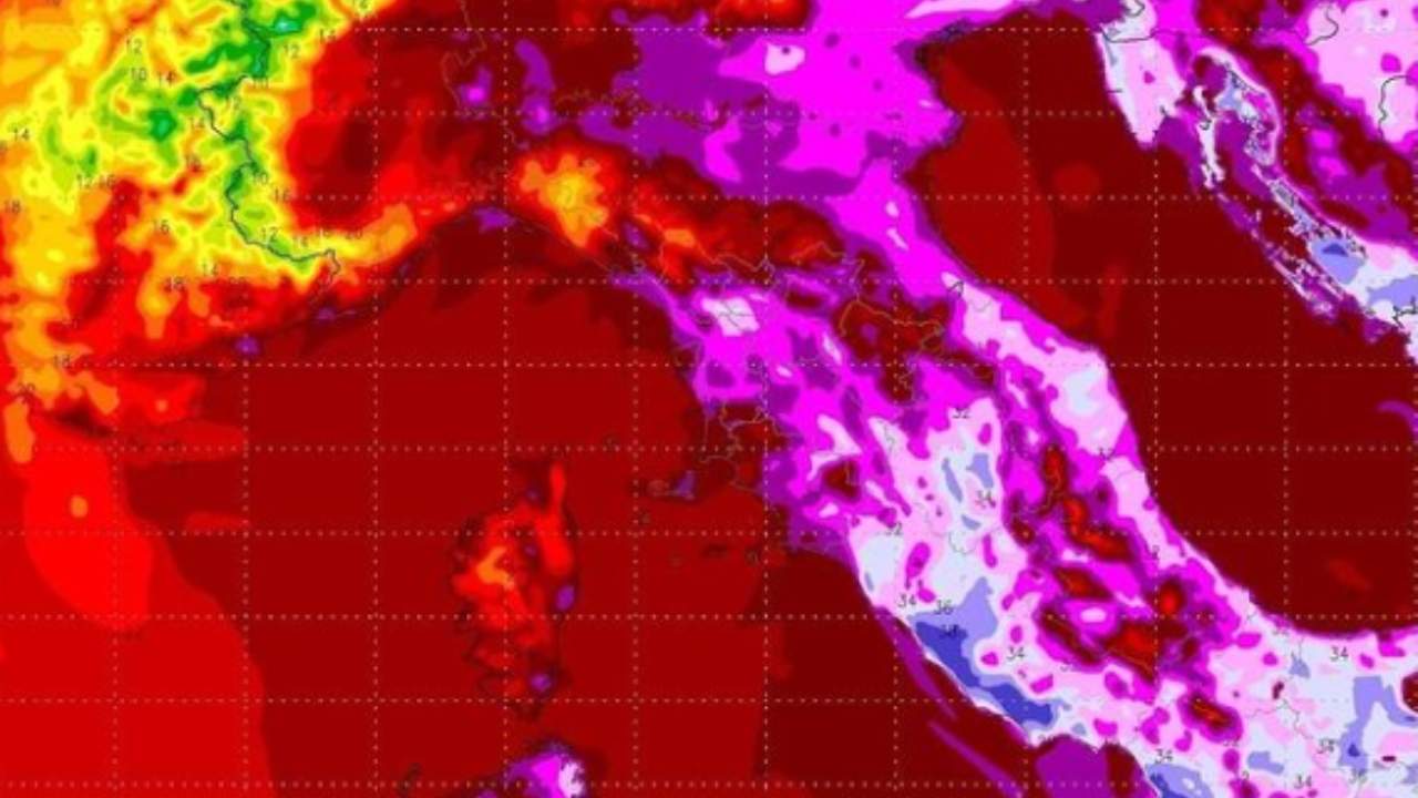 Meteo caldo afa