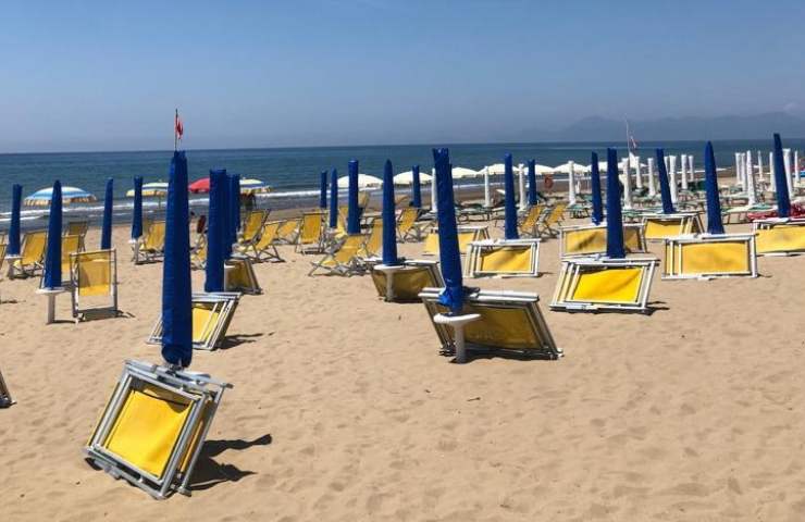 Uno stabilimento balneare