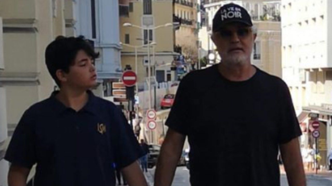 Flavio Briatore e il figlio Nathan