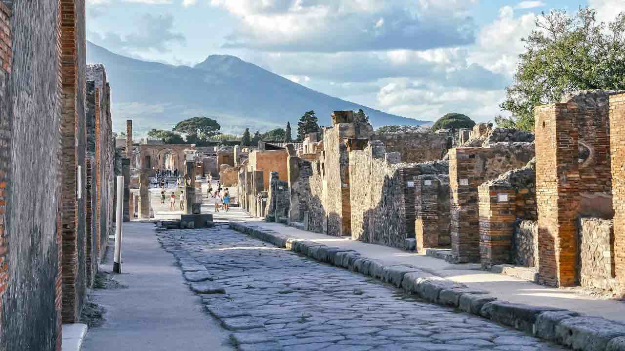 Pompei scoperta affresco