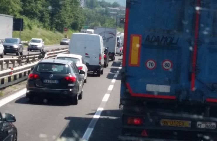 Traffico autostradale