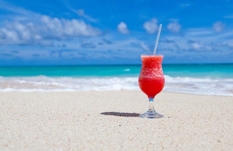 Un cocktail sulla sabbia