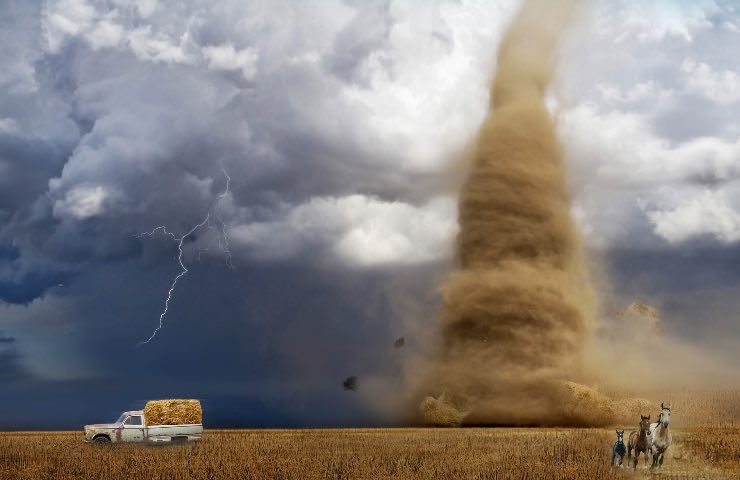 allarme tornado regioni rischio