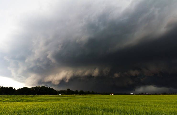 Condizioni meteo Italia maltempo Nord Centro caldo Sud