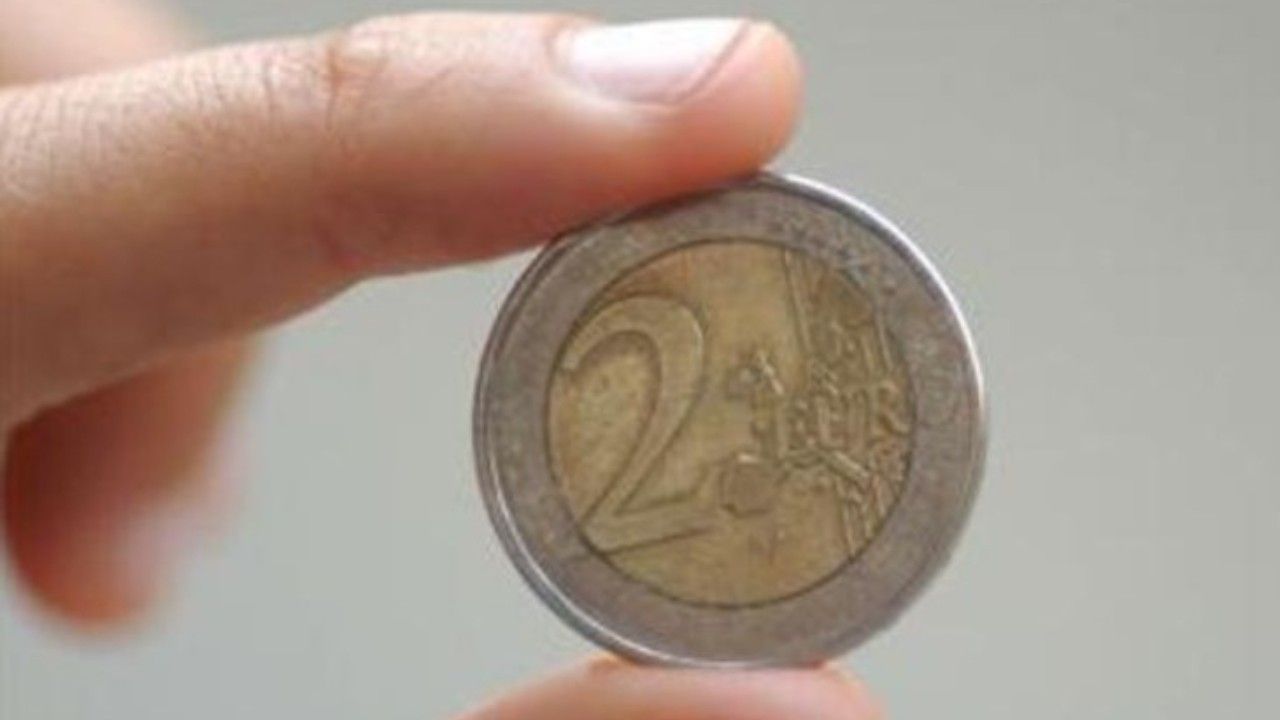 moneta preziosa da 2 euro