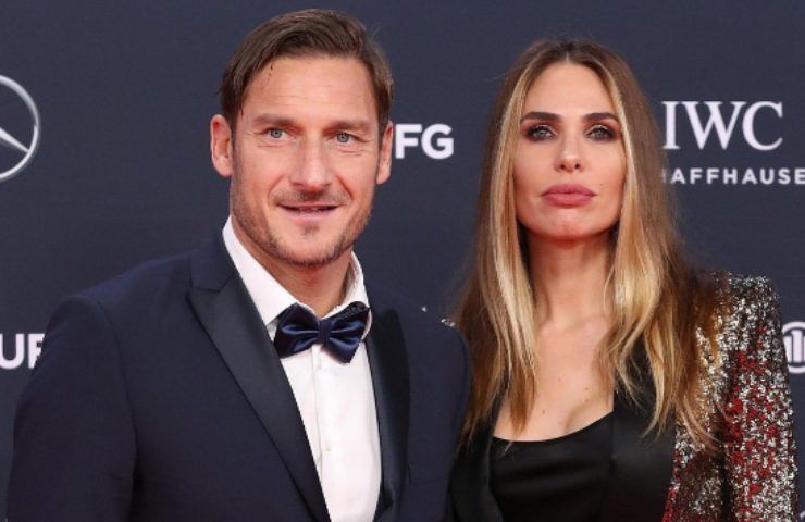 Francesco Totti e Ilary Blasi