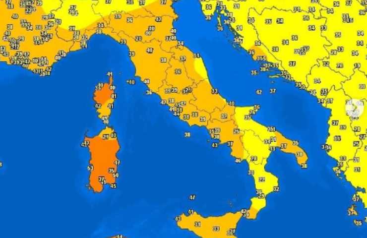 Meteo caldo anomalo