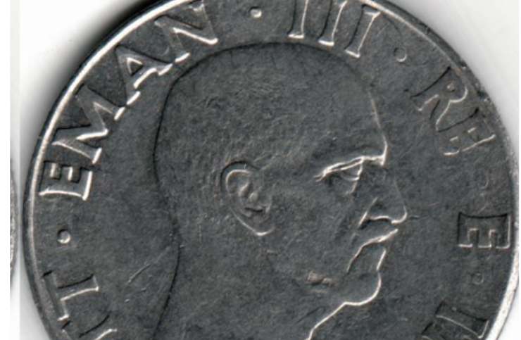 Moneta Re Vittorio Emanuele III