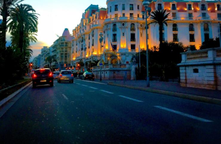 Scorcio della Promenade des Anglais