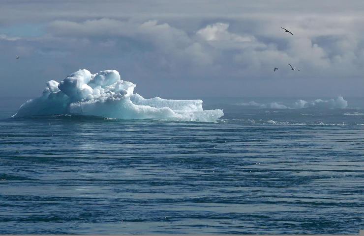 Scioglimento di un iceberg