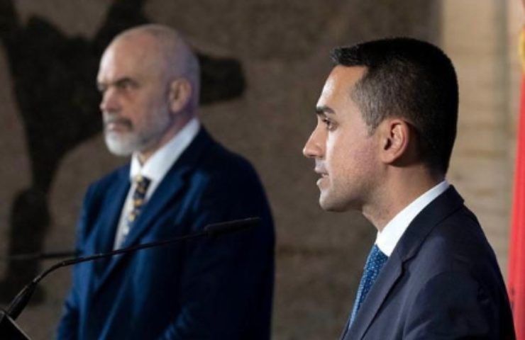 Di Maio e Rama foto instagram