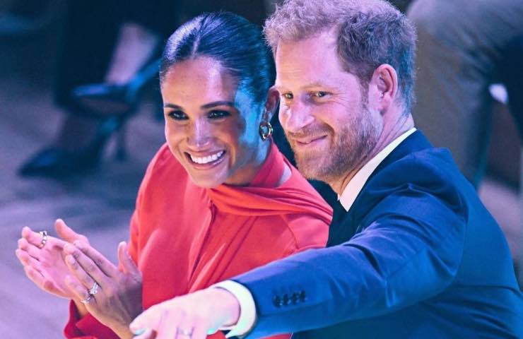 Meghan Harry mossa azzardata