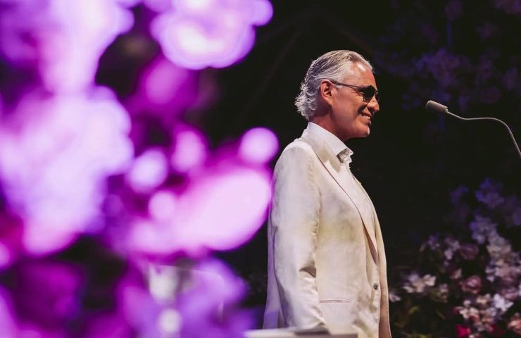 Andrea Bocelli incredibile gesto