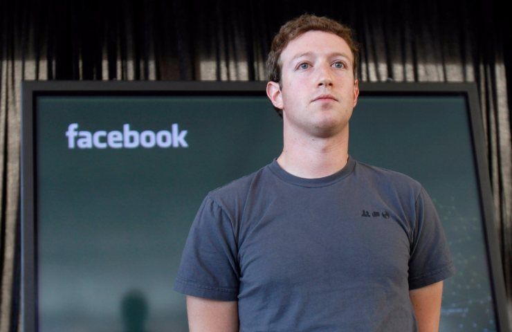 Mark Zuckerberg amministratore delegato Facebook