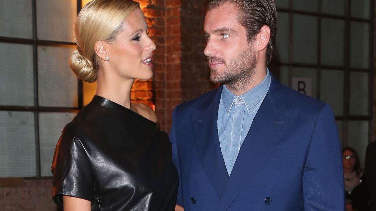 Michelle Hunziker e Tomaso Trussardi foto