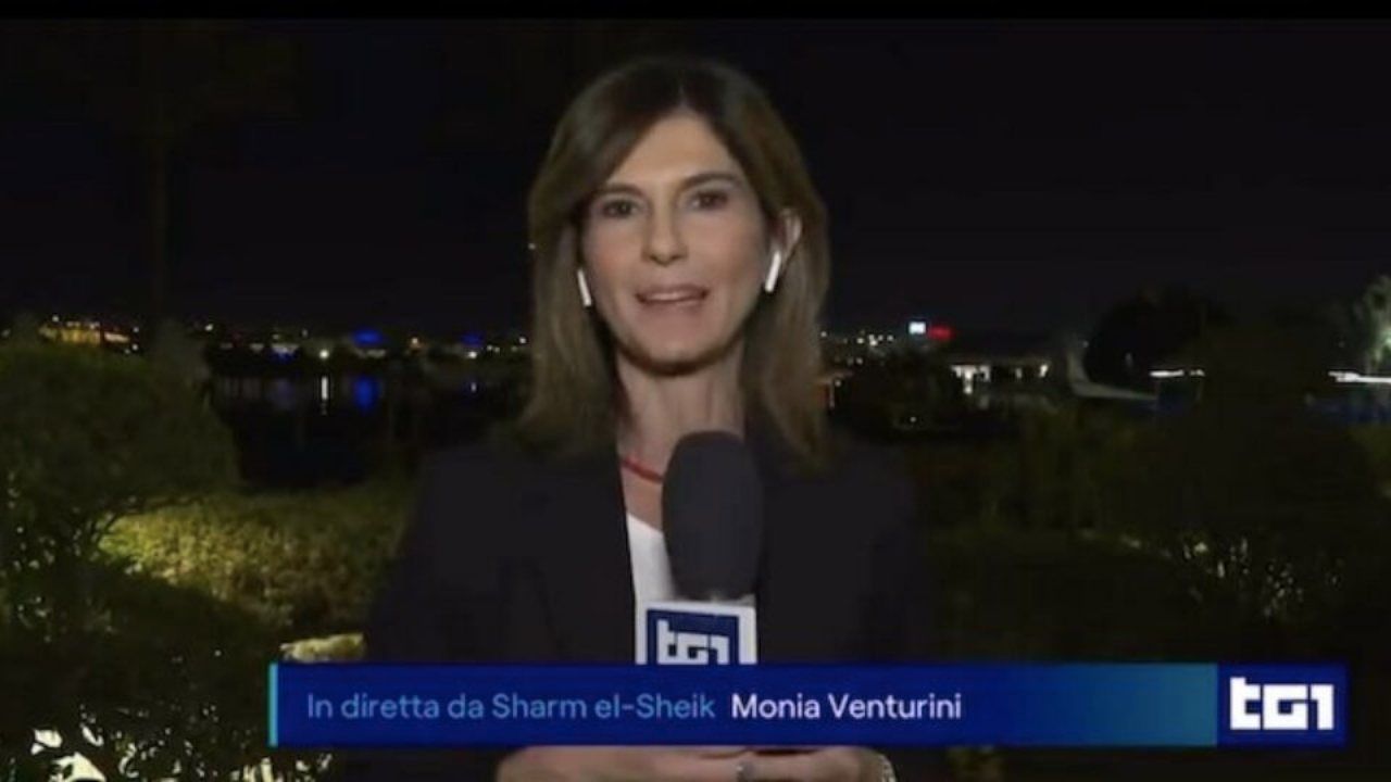 Monia Venturini inviata Tg1