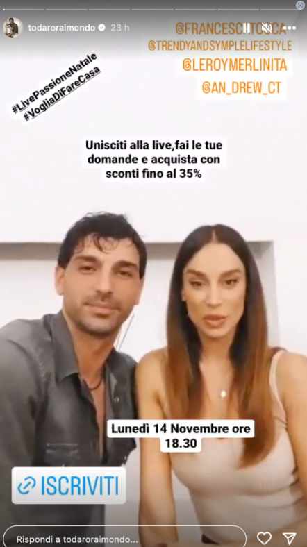 Raimondo Todaro e Francesca Tocca marito moglie