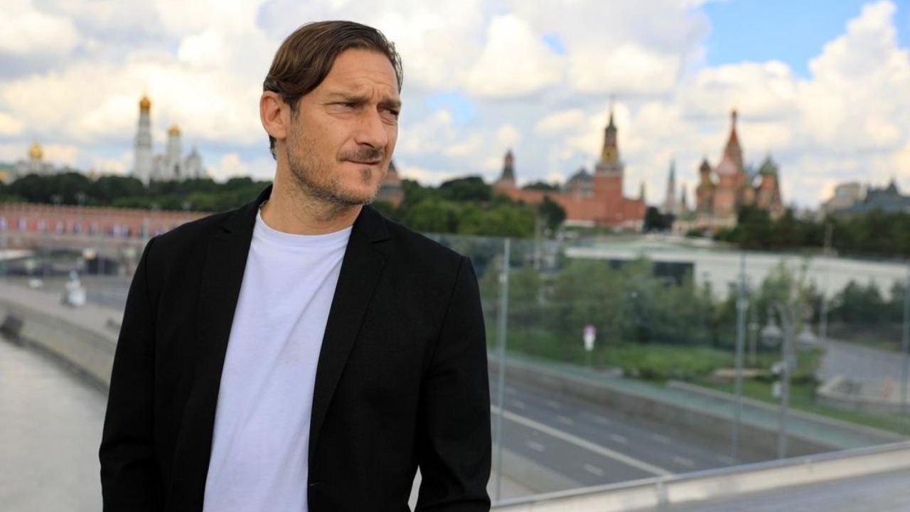 Totti con Noemi Bocchi