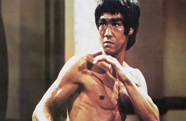 bruce lee in azione