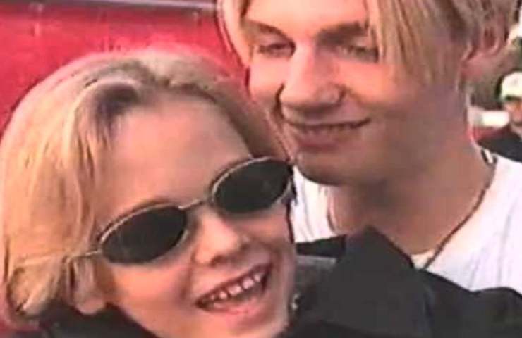 nick e aaron carter da bambini