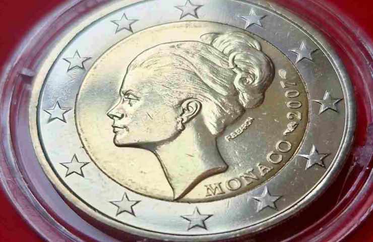 Monete rare, 2 euro Grace Kelly