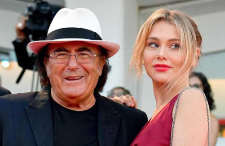 Al Bano con la figlia Jasmine