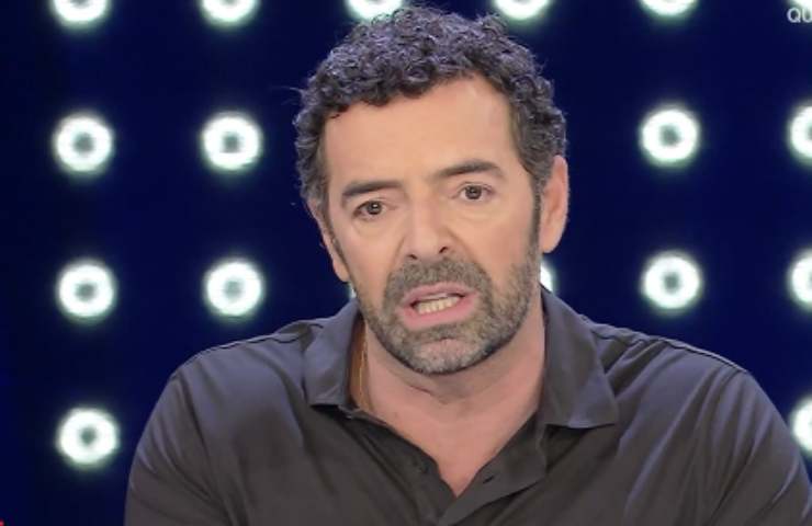 Alberto Matano in trasmissione