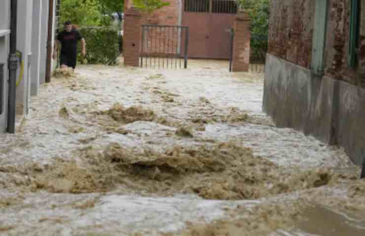 Alluvione in città