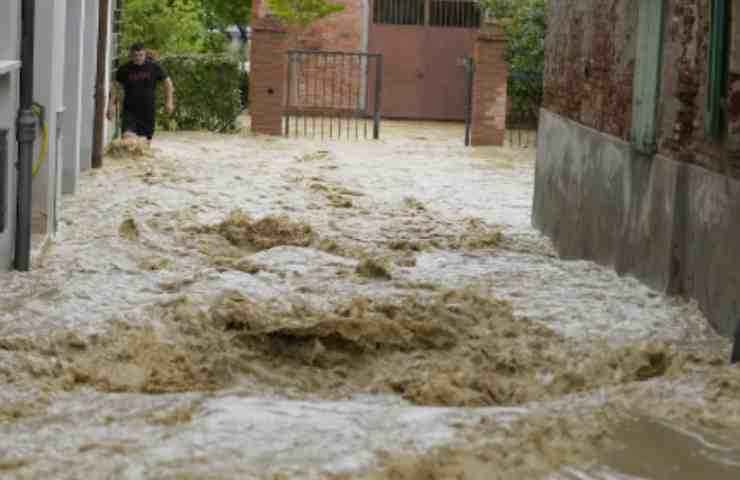 Alluvione in città