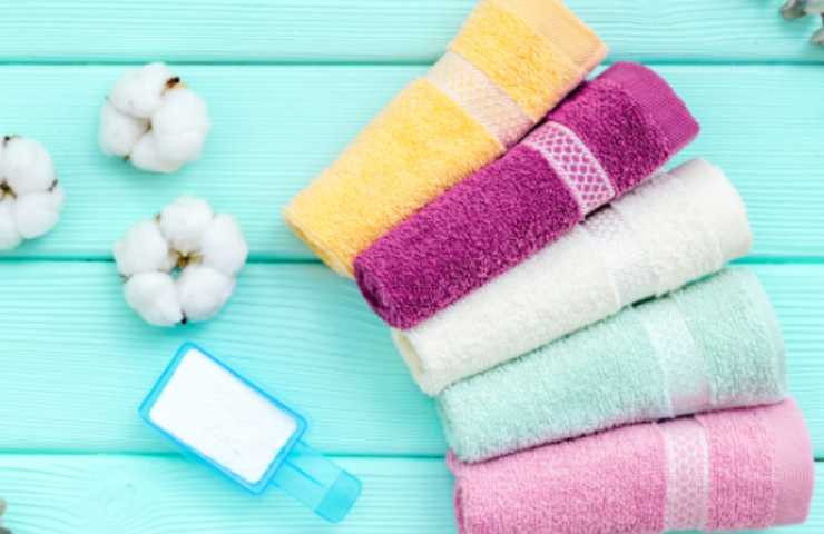 Asciugamani riuso in casa