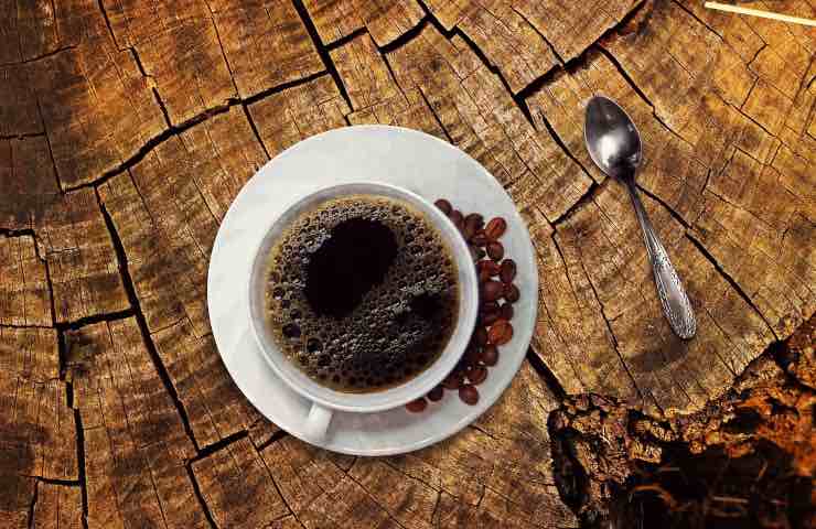 Caffè, sale al posto dello. zucchero