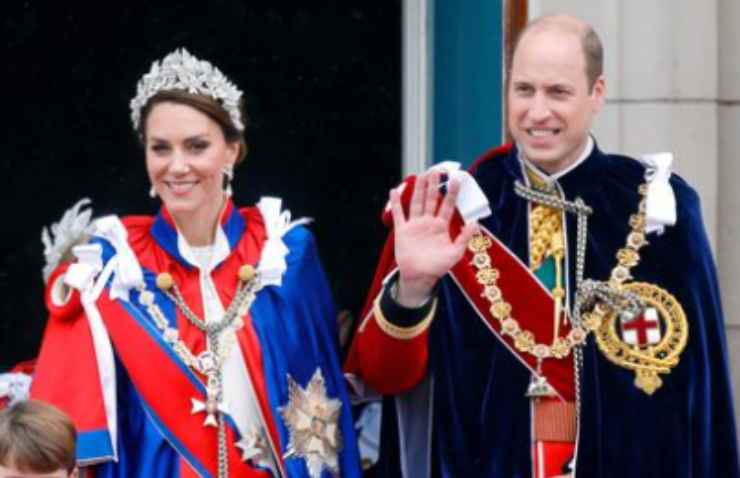 Kate e William all'Incoronazione