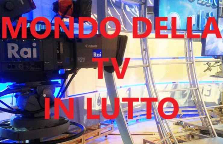 Lutto in tv