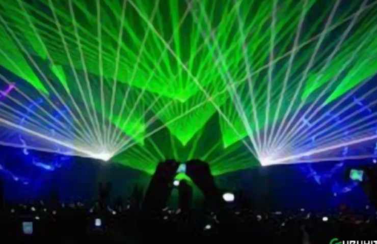 Laser dei concerti