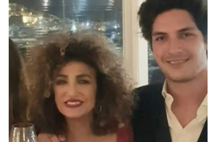 Marcella Bella con il figlio Tommaso