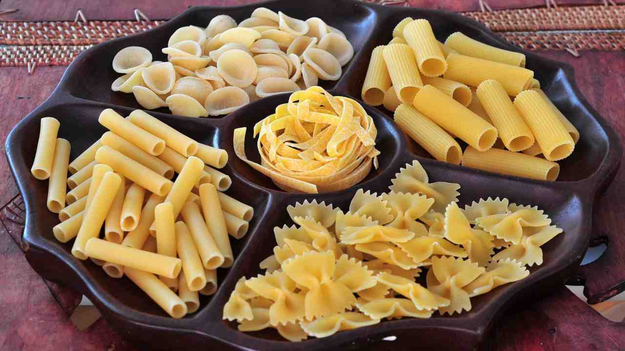 Prezzo della pasta in calo