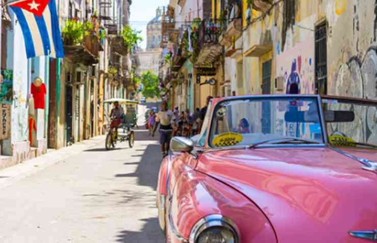 Una strada di Cuba
