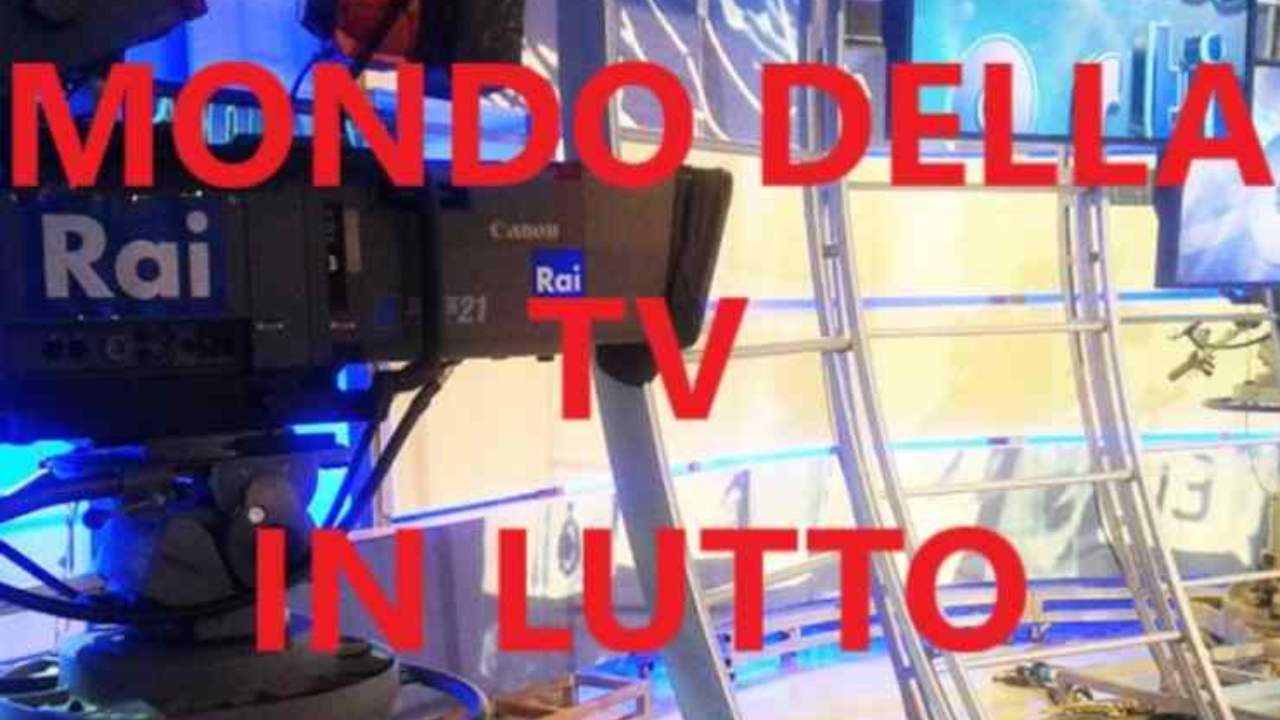 Lutto in tv