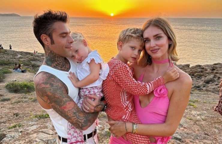 Fedez e Ferragni famiglia