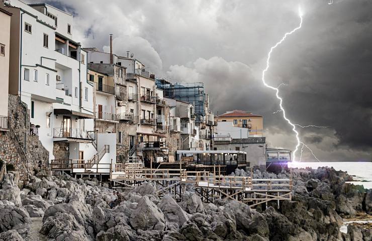 maltempo in Italia freddo e pioggia